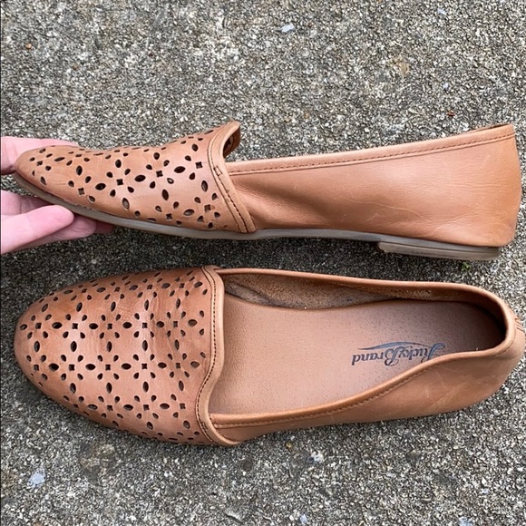 *SOLD*Lucky Brand Leather Flats - Picture 5 of 6